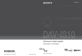 Sony DAV-IS10 Инструкция по эксплуатации