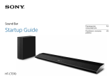 Sony HT-CT370 Quick Start Guide and Installation
