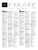 Sony SA-WM500 Инструкция по эксплуатации