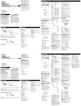 Sony CFD-S03CP Инструкция по эксплуатации