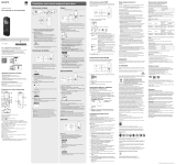 Sony ICD-PX370 Инструкция по эксплуатации