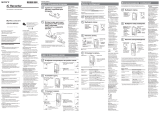 Sony ICD-P110 Инструкция по эксплуатации