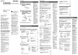 Sony ICD-B120 Инструкция по эксплуатации