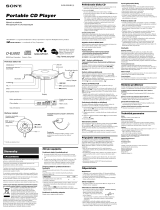 Sony D-EJ002 Инструкция по эксплуатации