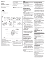 Sony WM-FX288 Инструкция по эксплуатации