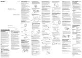Sony MDR-RF810RK Руководство пользователя