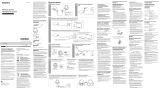 Sony MDR-HW300K Руководство пользователя
