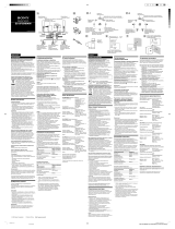 Sony SS-SFCR600 Руководство пользователя