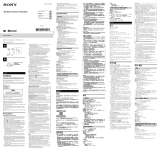 Sony MDR-AS800BT Руководство пользователя