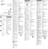 Sony WH-1000XM3 Справочное руководство