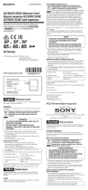 Sony SF-64UX Руководство пользователя