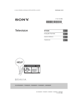 Sony KD-65X9000F Инструкция по началу работы