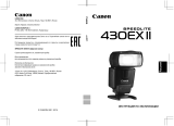 Canon Speedlite 430EX II Инструкция по эксплуатации