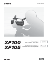 Canon XF100 Инструкция по эксплуатации