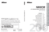 Nikon AF-S NIKKOR 200mm f/2G ED VR II Руководство пользователя