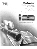 Panasonic SATX50 Инструкция по применению