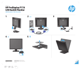 HP ProDisplay P17A 17-inch 5:4 LED Backlit Monitor Инструкция по началу работы