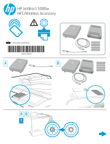 HP Jetdirect 3000w NFC/Wireless Accessory Инструкция по установке