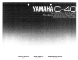 Yamaha C-40 Инструкция по применению