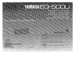 Yamaha EQ-500U Инструкция по применению