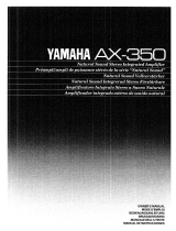 Yamaha AX-350 Инструкция по применению