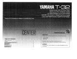 Yamaha T-32 Инструкция по применению