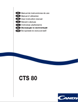 Candy CTS 80 Руководство пользователя