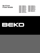 Beko GNE 25800 S Руководство пользователя