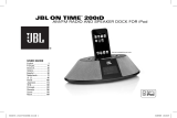 JBL ON TIME 200ID Инструкция по применению