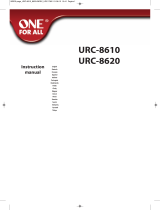 One For All URC-8620 Инструкция по применению