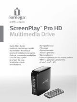 Iomega ScreenPlay Pro HD Multimedia Drive Инструкция по применению