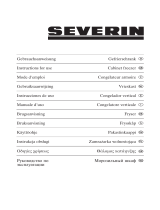 SEVERIN KS 9834 - CONGELATEUR TABLE TOP Инструкция по применению