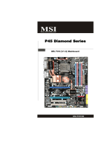MSI P45 DIAMOND Инструкция по применению