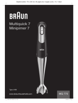 Braun MQ775 Инструкция по применению