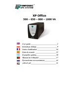 INFOSEC XP OFFICE 500 VA Руководство пользователя