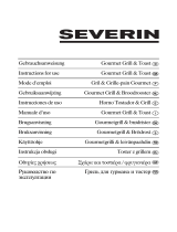 SEVERIN GT2802 GRIL GOURMET IX 2X350W Инструкция по применению