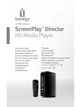 Iomega ScreenPlay™ Director HD Media Player USB 2.0/Ethernet/AV 1.0TB Инструкция по применению