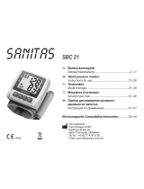 Sanitas SBC 21 Instructions For Use Manual