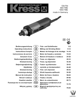 Kress 800 FME Инструкция по применению