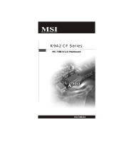 MSI K9A2 CF Инструкция по применению