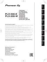 Pioneer PLX-500-K Инструкция по применению