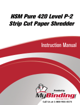 MyBinding HSM Pure 420 Руководство пользователя