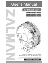 ZALMAN CNPS9800 MAX Руководство пользователя