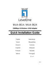 LevelOne WUA-0624 Quick Installation Manual