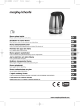 Morphy Richards Illuma glass kettle Инструкция по применению
