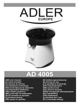 Adler AD 4005 Инструкция по эксплуатации