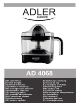 Adler AD 4068 Инструкция по эксплуатации