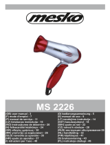 Mesko MS 2226 Руководство пользователя