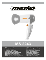 Mesko MS 2243 Инструкция по эксплуатации