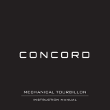 CONCORD TOURBILLON Руководство пользователя